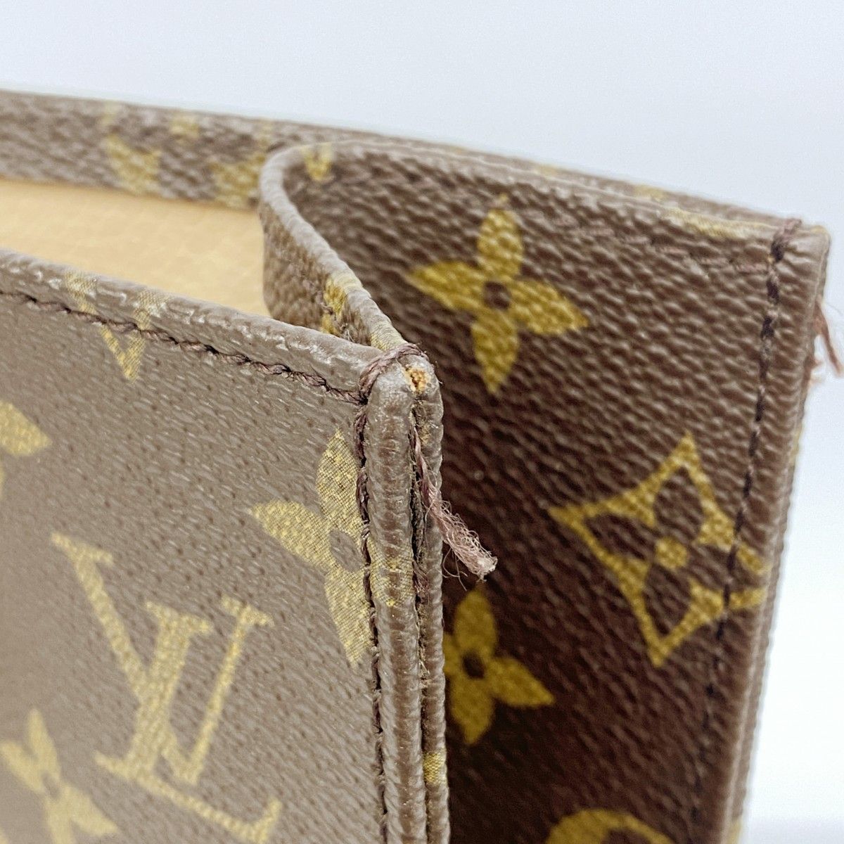 Louis Vuitton Tote Monogram Sac Plat Brown — view 7