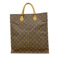 Louis Vuitton Tote Monogram Sac Plat Brown