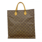 Louis Vuitton Tote Monogram Sac Plat Brown