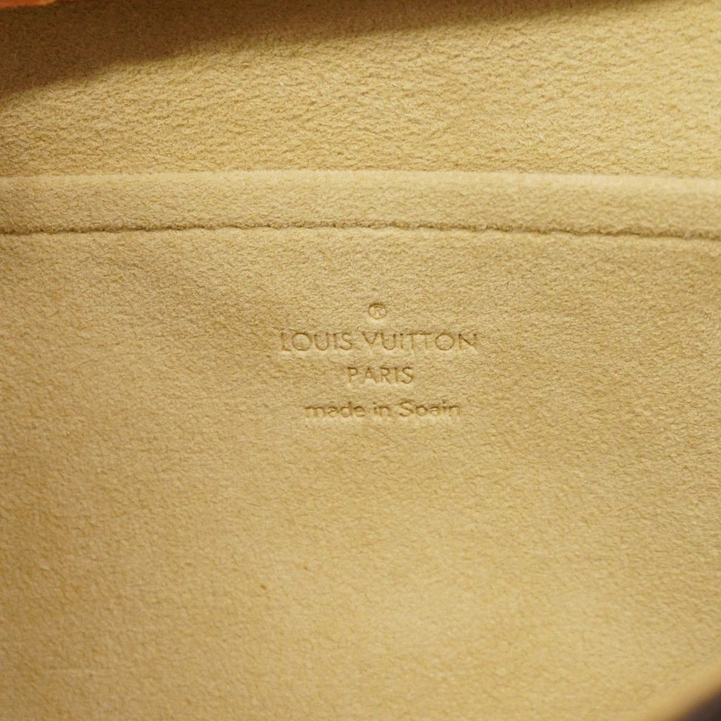 Louis Vuitton Shoulder Bag Monogram Pochette Twin GM Brown — view 5