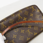Louis Vuitton Pouch Monogram Pochette Soir Brown — view 7