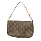 Louis Vuitton Pouch Monogram Pochette Soir Brown