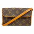 Louis Vuitton Waist Bag Monogram Pochette Brown