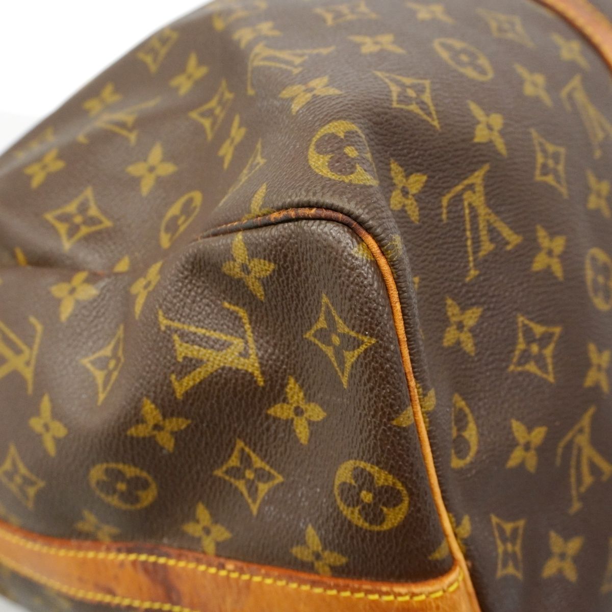 Louis Vuitton Shoulder Bag Monogram Keepall Bandouliere 50 Brown — view 6