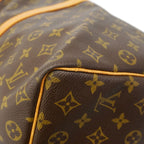 Louis Vuitton Boston Bag Monogram Keepall 50 Brown — view 6