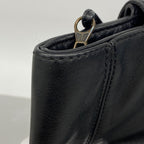 Chanel Tote Lambskin Black Gold — view 7