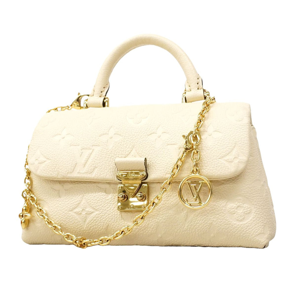 Louis Vuitton Handbag Monogram Empreinte Cream 2-Way