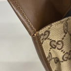 Gucci Handbag GG Canvas Jackie 002 Brown Silver — view 7