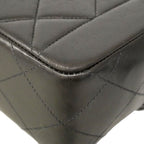 Chanel Shoulder Bag Diana Lambskin Black Gold — view 8