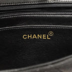 Chanel Shoulder Bag Diana Lambskin Black Gold — view 5