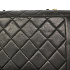 Chanel Shoulder Bag Diana Lambskin Black Gold — view 7