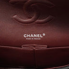 Chanel Shoulder Bag Quilted Lambskin Black Silver — view 5
