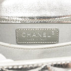 Chanel Shoulder Bag Boy Silver — view 5