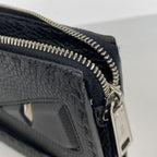 Fendi Clutch Montstar Selleria Leather Black Silver — view 6