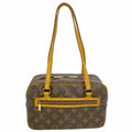 Louis Vuitton Shoulder Bag Monogram Cite MM Brown