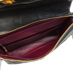 Chanel Backpack Quilted Lambskin Black Gold — view 4