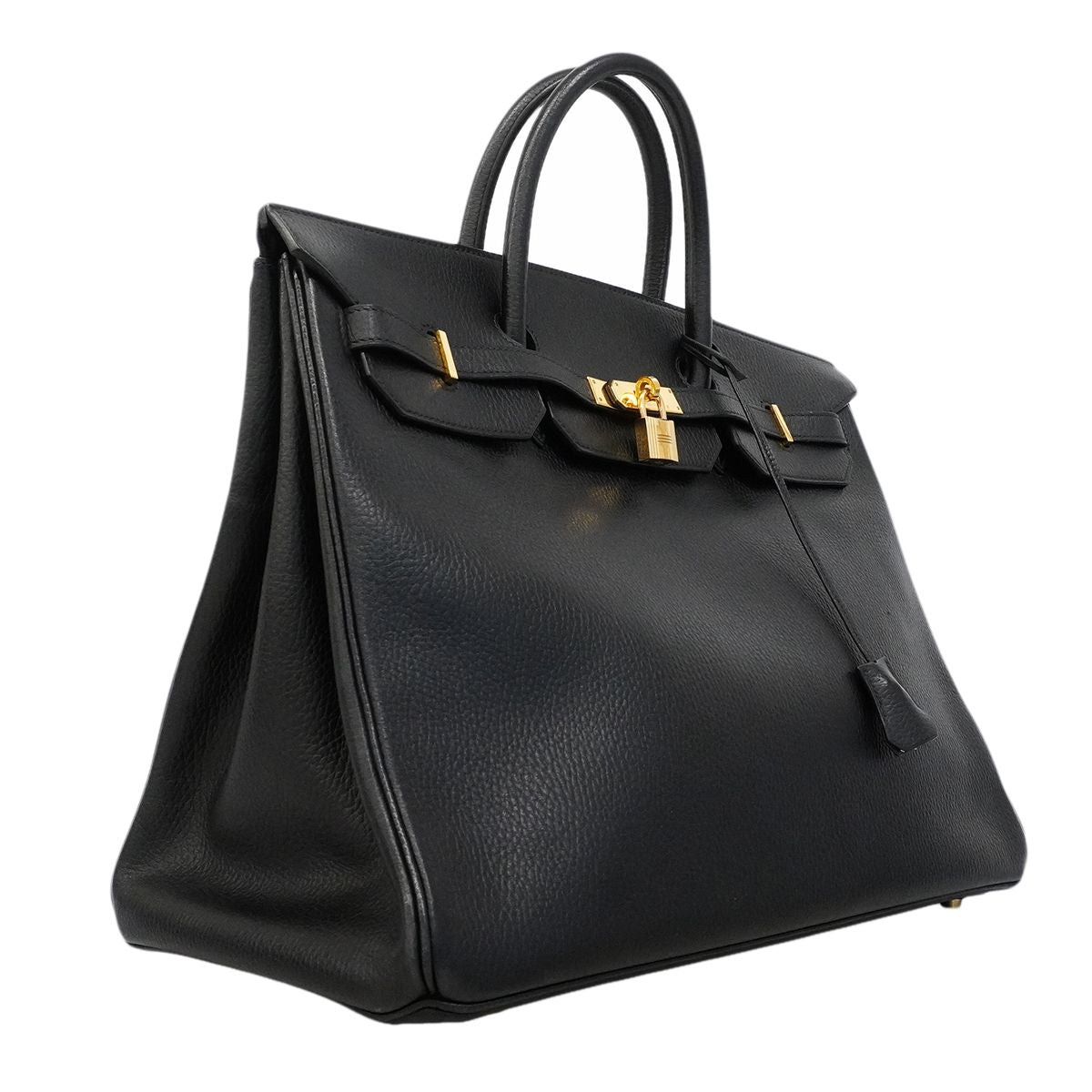 Hermes Handbag Birkin 40 Black Gold — view 2