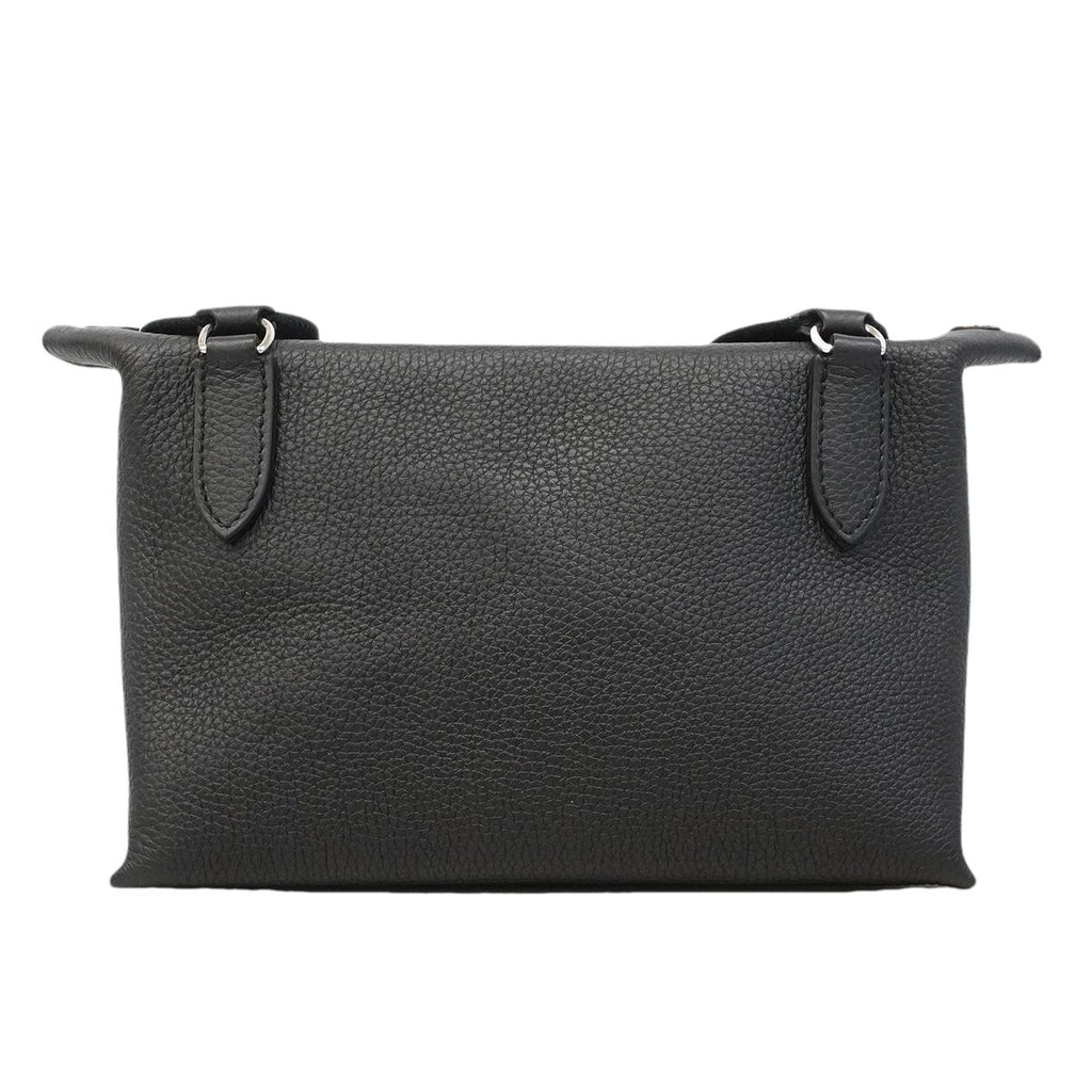 Hermes Shoulder Bag Togo Black Silver — view 8