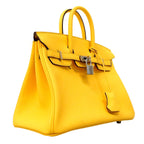 Hermes Handbag Birkin 25 Swift Silver — view 2
