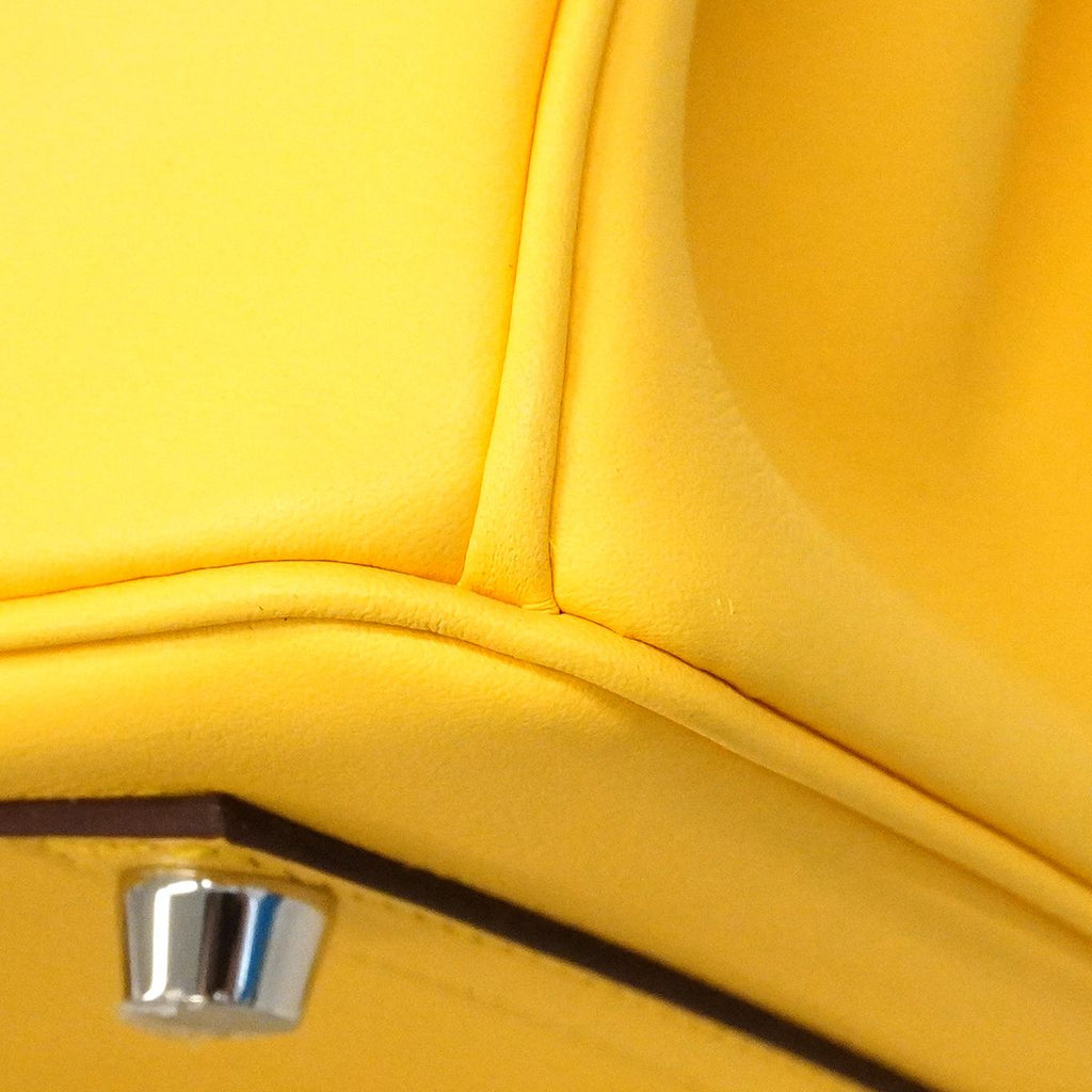 Hermes Handbag Birkin 25 Swift Silver — view 7