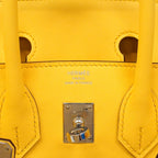 Hermes Handbag Birkin 25 Swift Silver — view 5