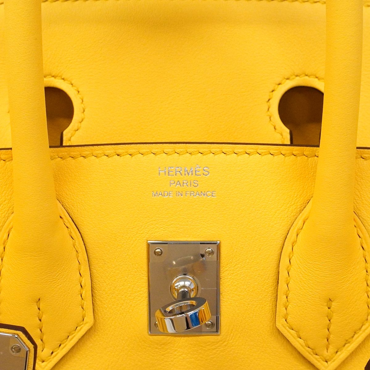 Hermes Handbag Birkin 25 Swift Silver — view 5