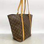 Louis Vuitton Shoulder Bag Monogram Sac Shopping Brown — view 2
