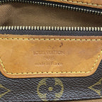 Louis Vuitton Shoulder Bag Monogram Sac Shopping Brown — view 5