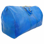 Louis Vuitton Boston Bag Epi Keepall 60 Blue — view 2