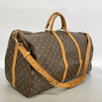Louis Vuitton Boston Bag Monogram Keepall Bandouliere 60 Brown — view 2