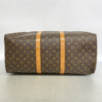 Louis Vuitton Boston Bag Monogram Keepall 50 Brown — view 3