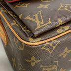 Louis Vuitton Shoulder Bag Monogram Viva Cite MM Brown — view 6