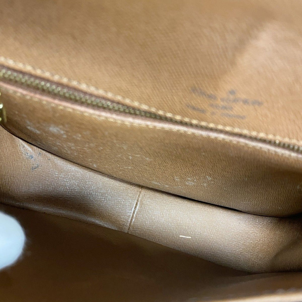 Louis Vuitton Shoulder Bag Monogram Saint Cloud GM Brown — view 4