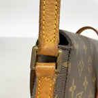 Louis Vuitton Shoulder Bag Monogram Cite MM Brown — view 7