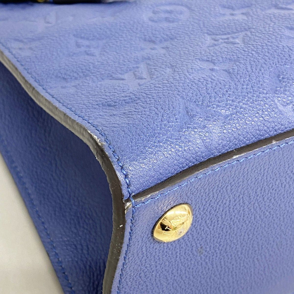 Louis Vuitton Handbag Monogram Empreinte Pont Neuf MM Denim 2-Way — view 6