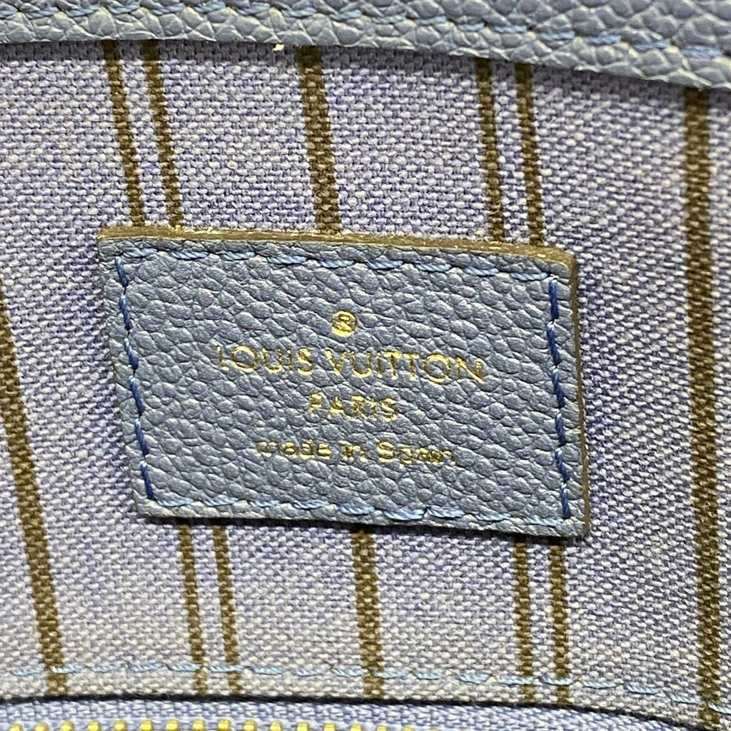Louis Vuitton Handbag Monogram Empreinte Pont Neuf MM Denim 2-Way — view 5