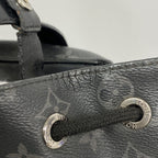 Louis Vuitton Backpack Monogram Eclipse Explorer Black — view 7
