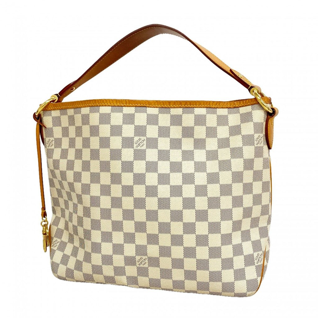 Louis Vuitton Shoulder Bag Damier Azur lightfull PM White
