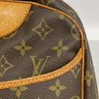 Louis Vuitton Handbag Monogram Deauville Brown — view 8