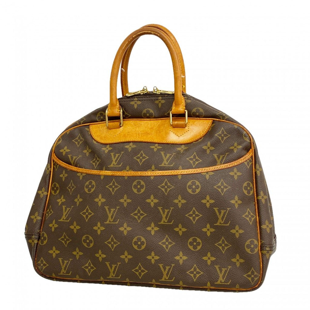 Louis Vuitton Handbag Monogram Deauville Brown