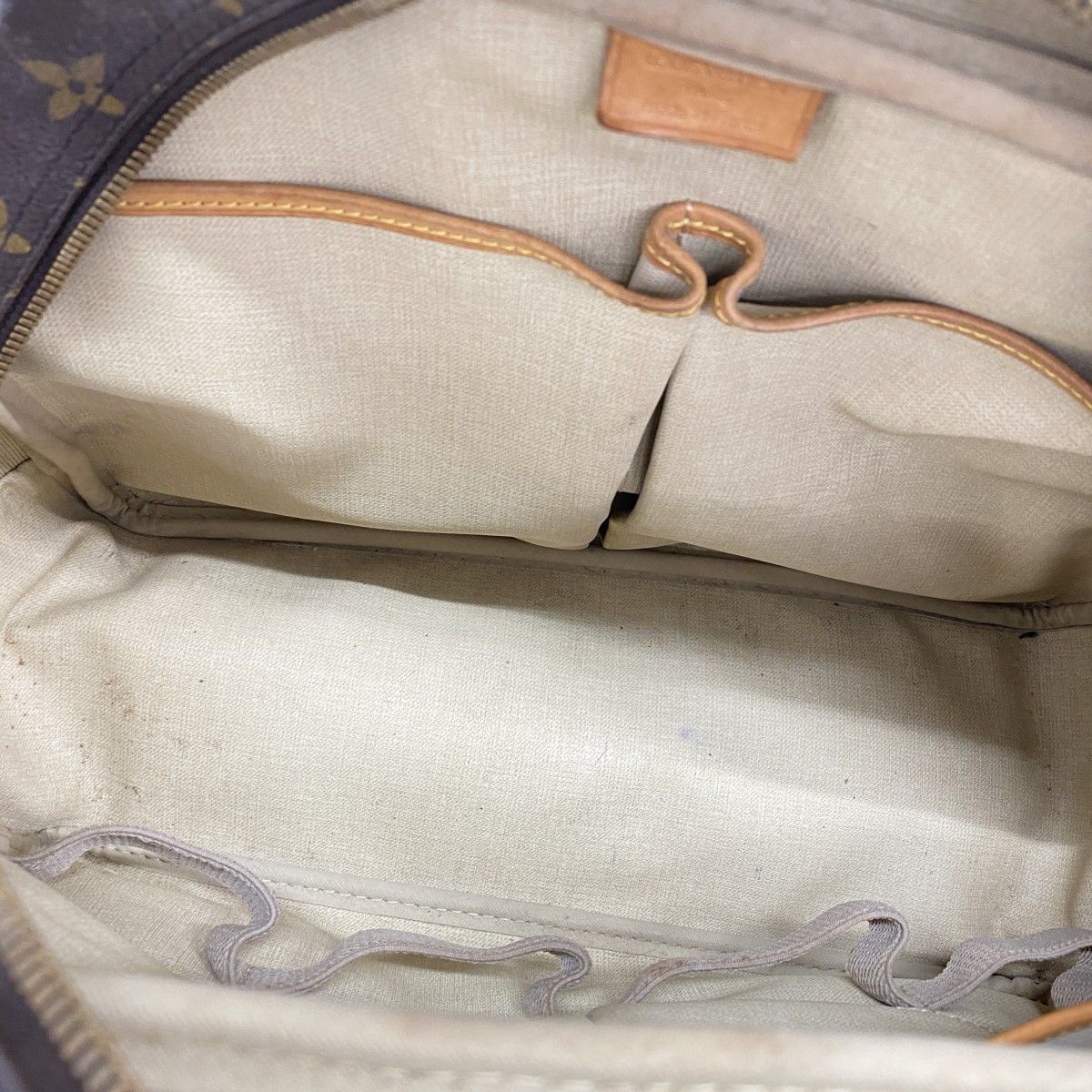 Louis Vuitton Handbag Monogram Deauville Brown — view 4