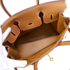 Hermes Handbag Birkin 30 Togo Gold — view 4