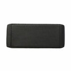 Chanel Chain Tote Quilted Caviar Leather Black Silver — view 3