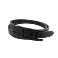 Hermes Behapi Double Tour Strand Veau Swift Black Monochrome Bracelet