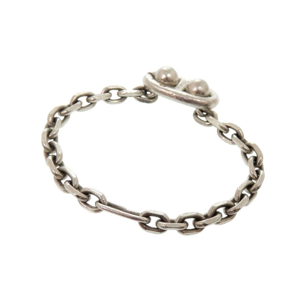 Hermes Vintage Chaine D'ancre Silver Hallmar Key Chain Key Holder — view 2