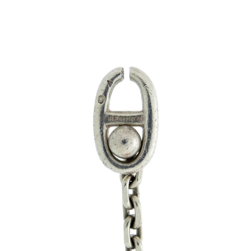 Hermes Vintage Chaine D'ancre Silver Hallmar Key Chain Key Holder — view 5