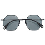 Fendi Octagon Mirror Lens S Metal Black Sunglasses Eyewear — view 3