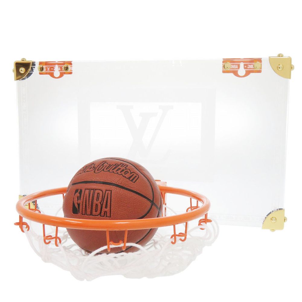 Louis Vuitton Nba Basketball Togo Mini Ball Leather Plexiglass Multicolor