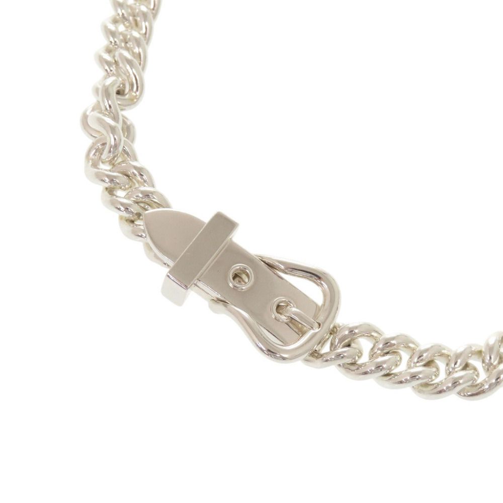 Hermes Book le Cellier Inflexible Double Tour 14 925 Sterling Silver Bracelet — view 4