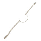 Hermes Book le Cellier Inflexible Double Tour 14 925 Sterling Silver Bracelet — view 3
